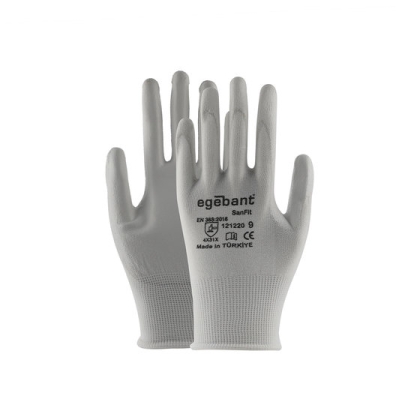 Guanti da Assemblaggio in Nylon e PU Egebant 121220