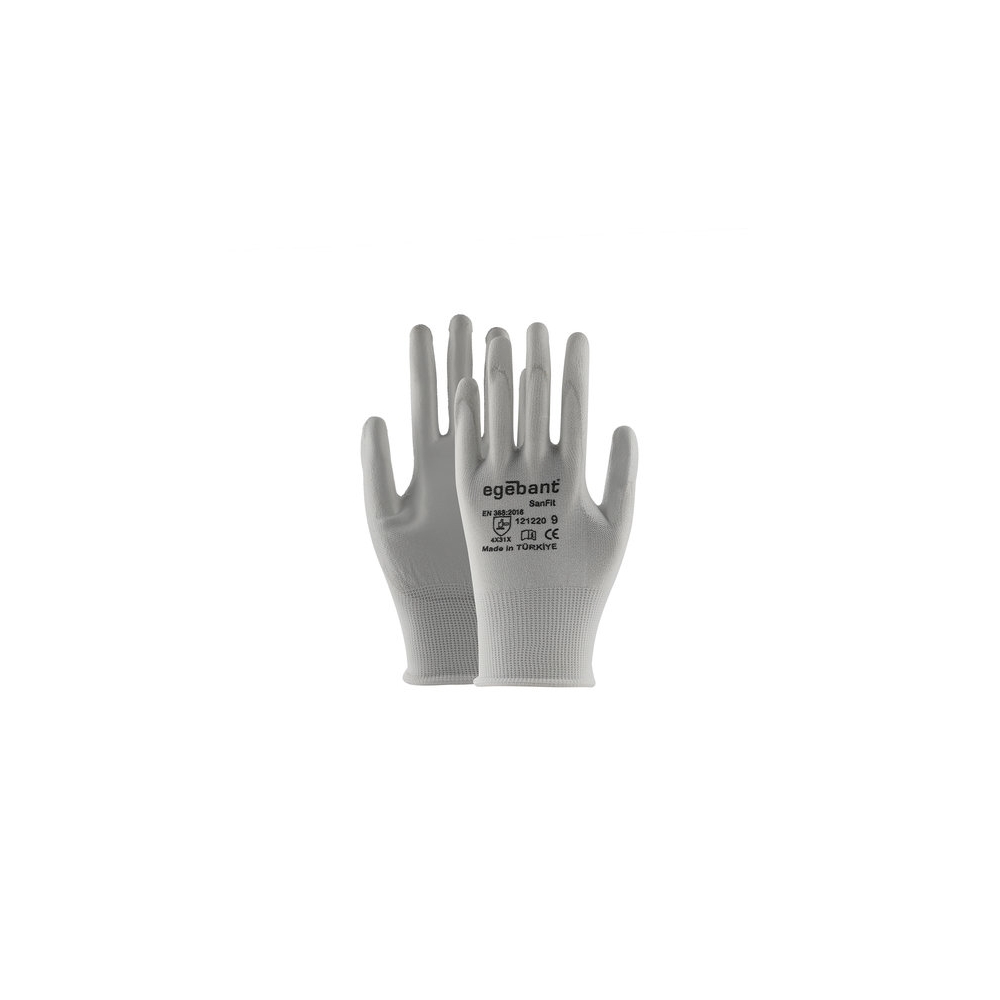 Guanti da Assemblaggio in Nylon e PU Egebant 121220