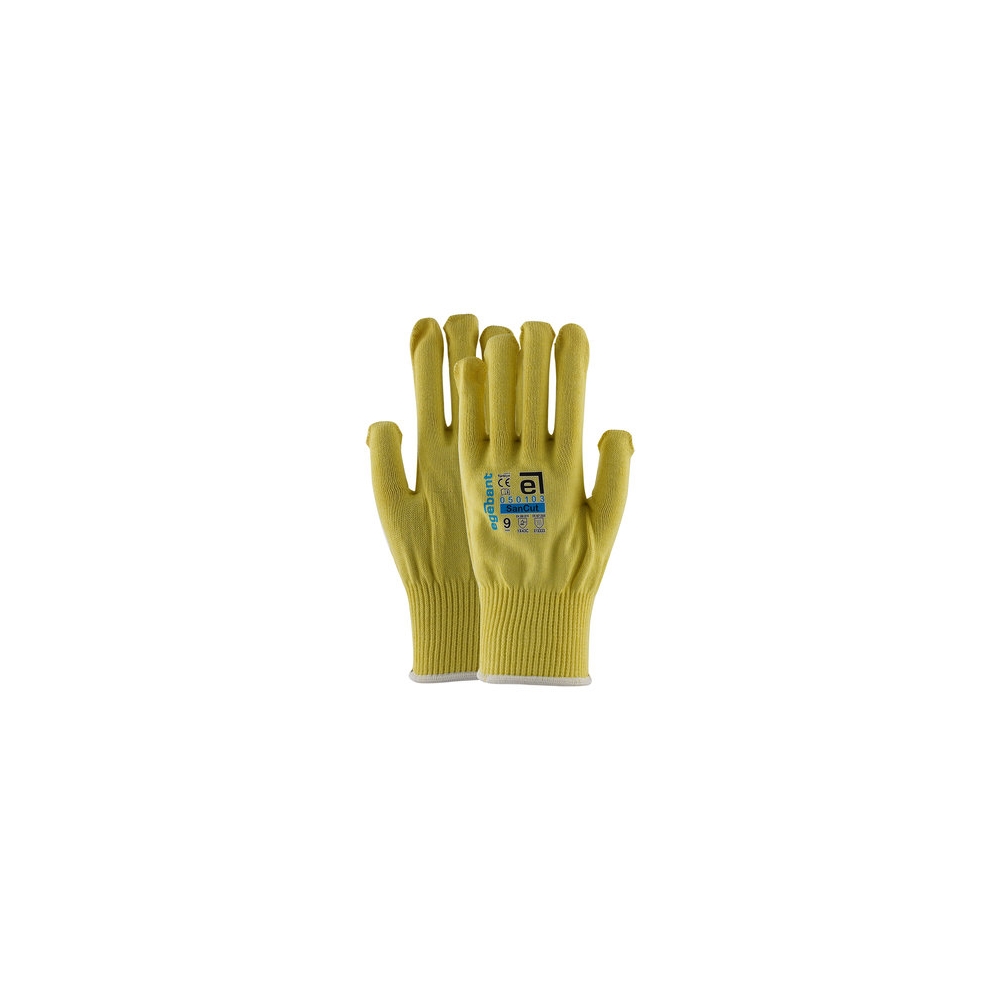 Guanti antitaglio 1X43C Egebant 050103 in fibra di vetro, aramidica e acrilico flame resistant.