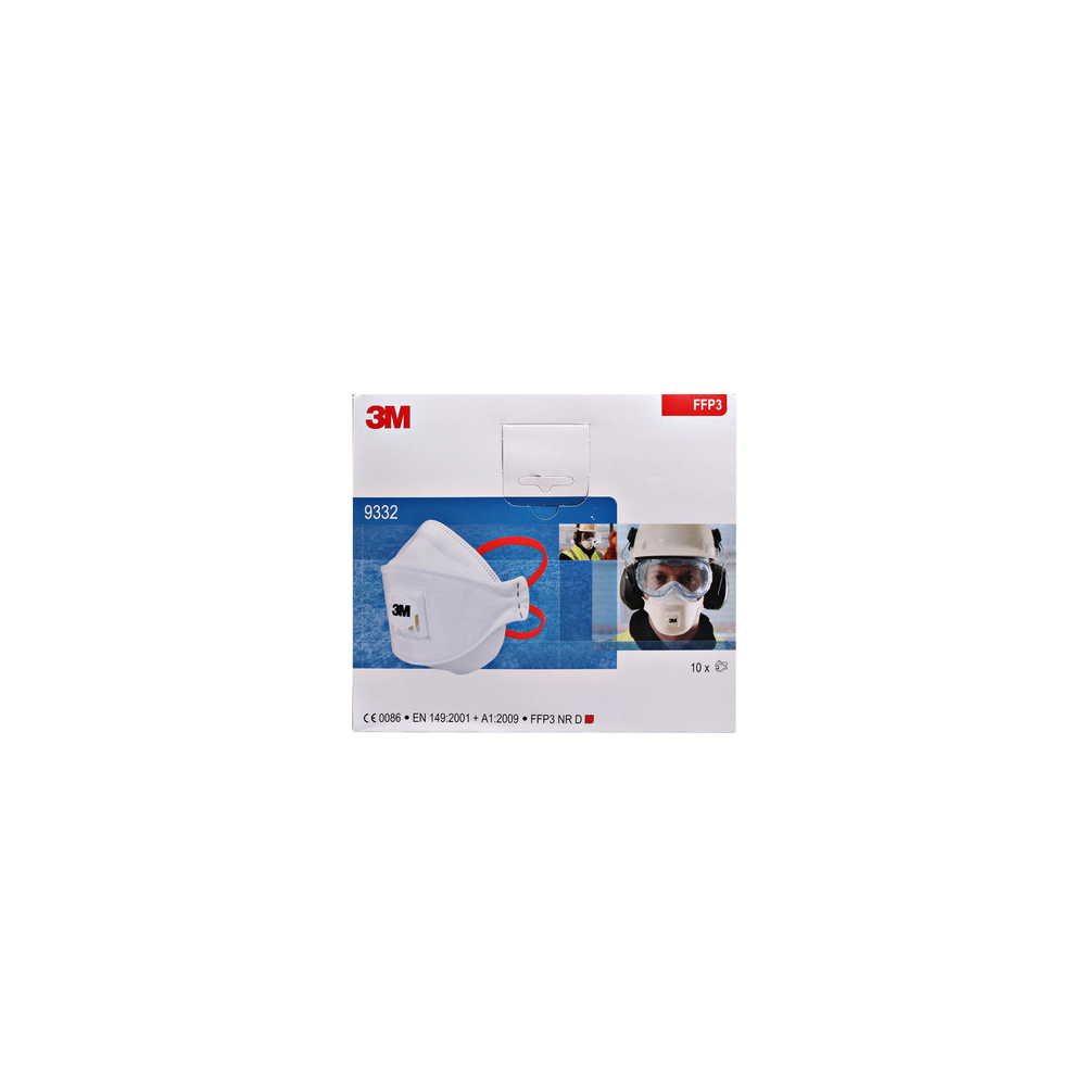 Respiratore 3M 9332+ serie Aura antipolvere | Camposicuro