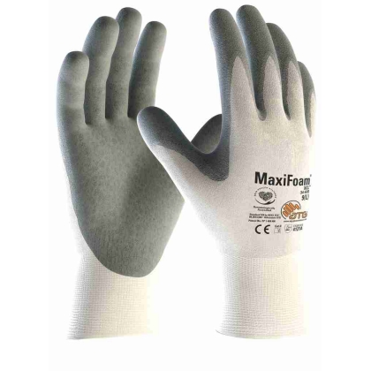 Guanti MaxiFoam® XCL™ATG, in nylon senza cuciture rivestito in nitrile.