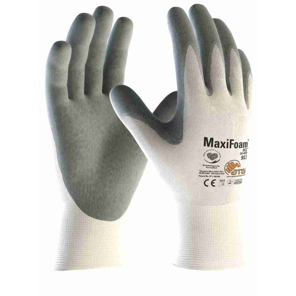 Guanti MaxiFoam® XCL™ATG, in nylon senza cuciture rivestito in nitrile.