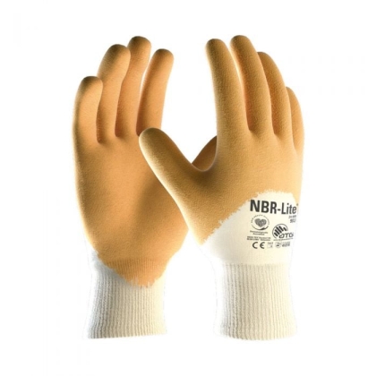 Guanti NBR-Lite® ATG, rivestimento in nitrile ¾, polso a maglia.