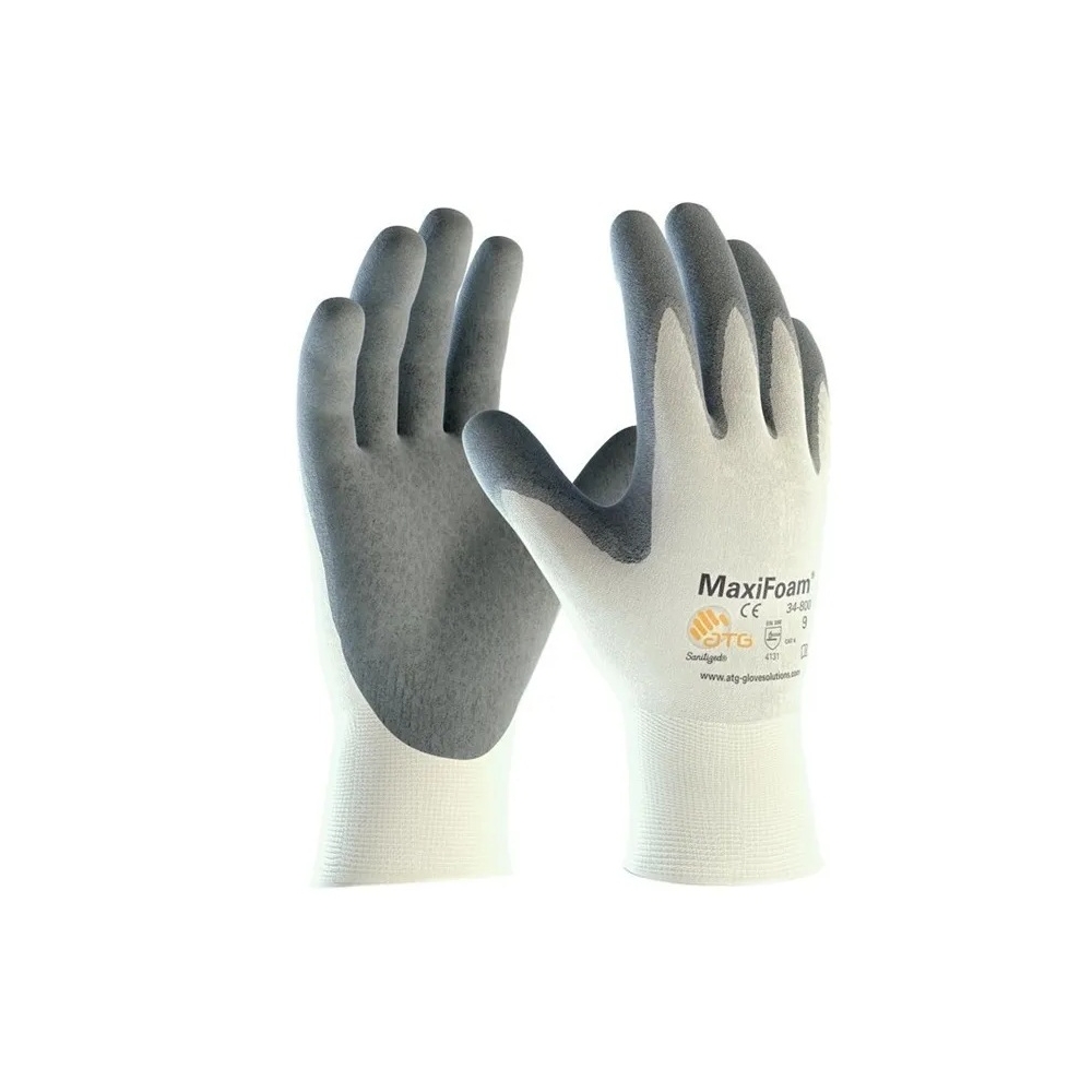 Guanti MaxiFoam® ATG, rivestimento in nitrile foam MaxiFoam® / MaxiFoam® Lite™ su supporto in nylon seamless 15 gauge.