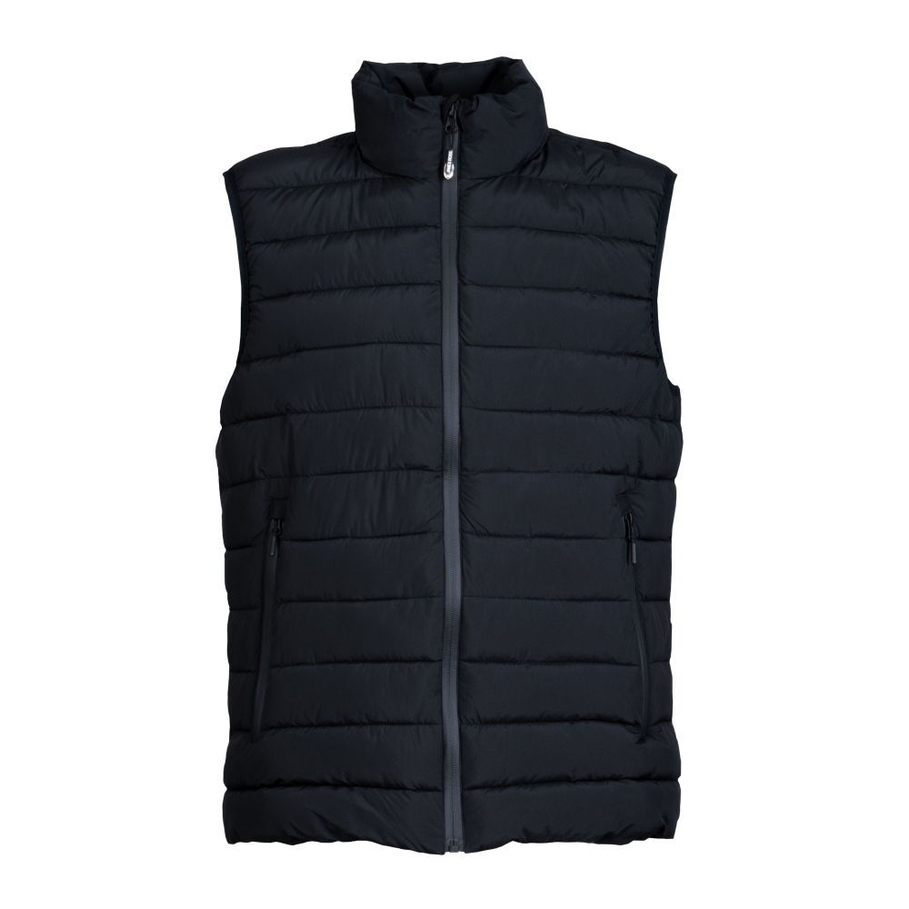 Gilet Calais JRC linea Frontier , colore: nero, 100% poliestere (tessuto 1), 81% nylon, 19% elastan (tessuto 2).