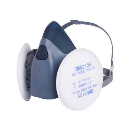 Filtro antiparticolato 3M, P2, 2125, con attacco a baionetta, guscio morbido, serie 2000, applicato su maschera