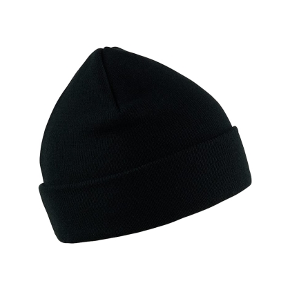 Berretto in maglia a costine Beanie Blaklader, colore: nero, 100% acrilico, taglia unica.