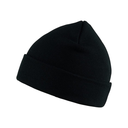 Berretto in maglia a costine Beanie Blaklader, colore: nero, 100% acrilico, taglia unica.