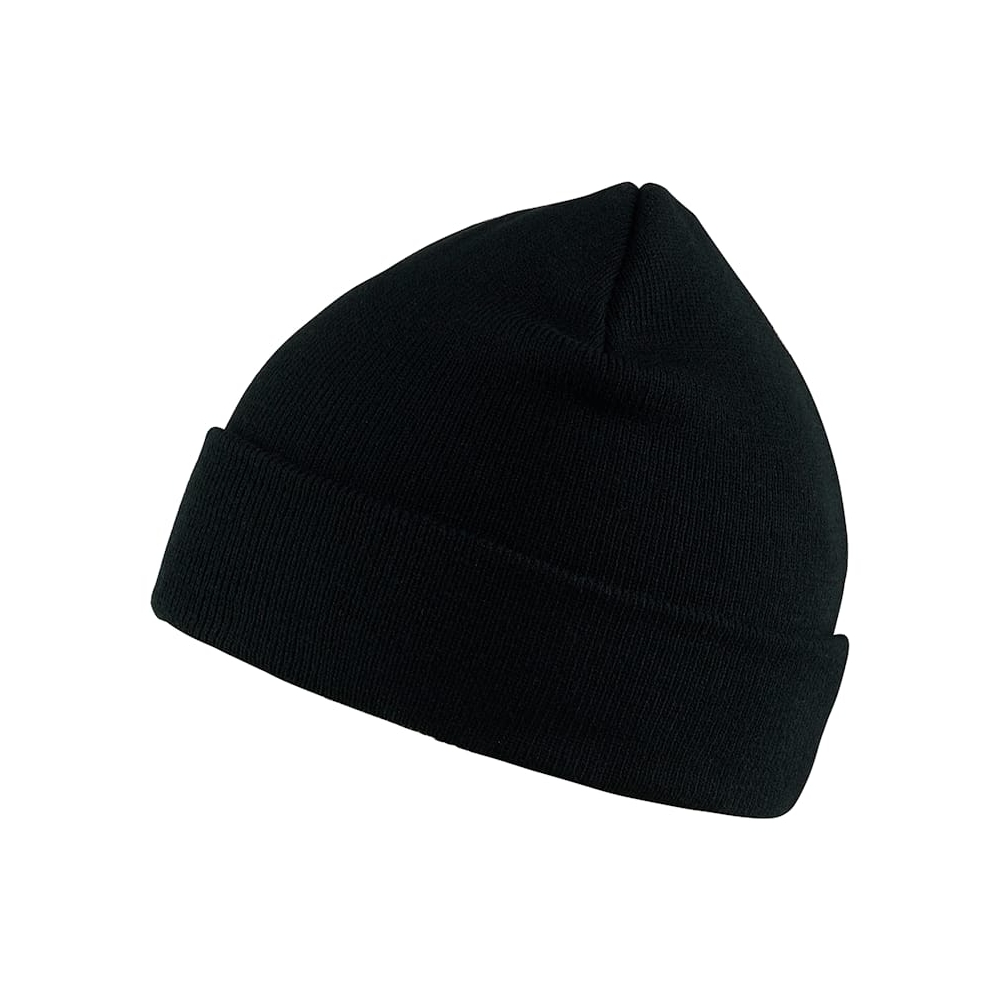 Berretto in maglia a costine Beanie Blaklader, colore: nero, 100% acrilico, taglia unica.