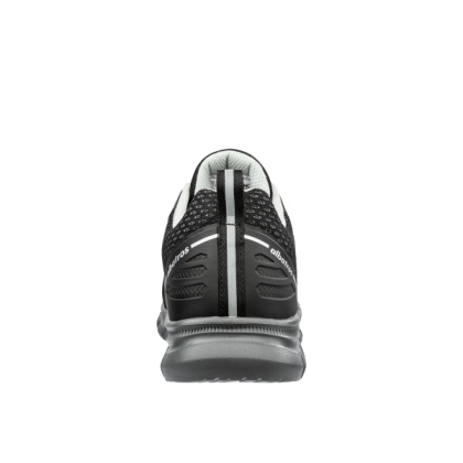 Scarpe antinfortunistiche Levitate Grey Albatros, colore: nero e grigio, tomaia SAFETY KNIT® , tessuto 3D.