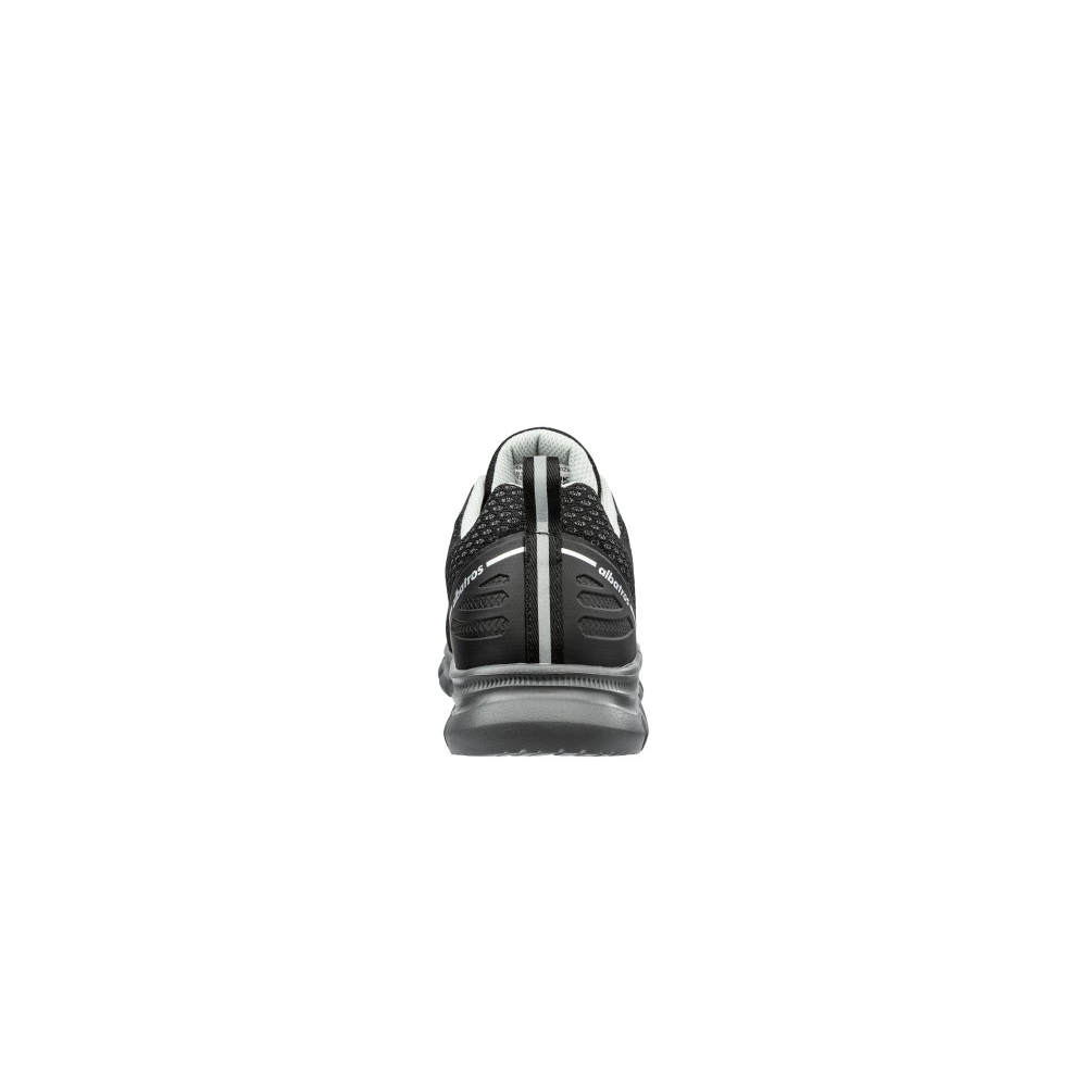Scarpe antinfortunistiche Levitate Grey Albatros, colore: nero e grigio, tomaia SAFETY KNIT® , tessuto 3D.