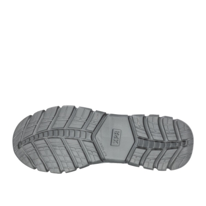 Scarpe antinfortunistiche Levitate Grey Albatros, colore: nero e grigio, tomaia SAFETY KNIT® , tessuto 3D.