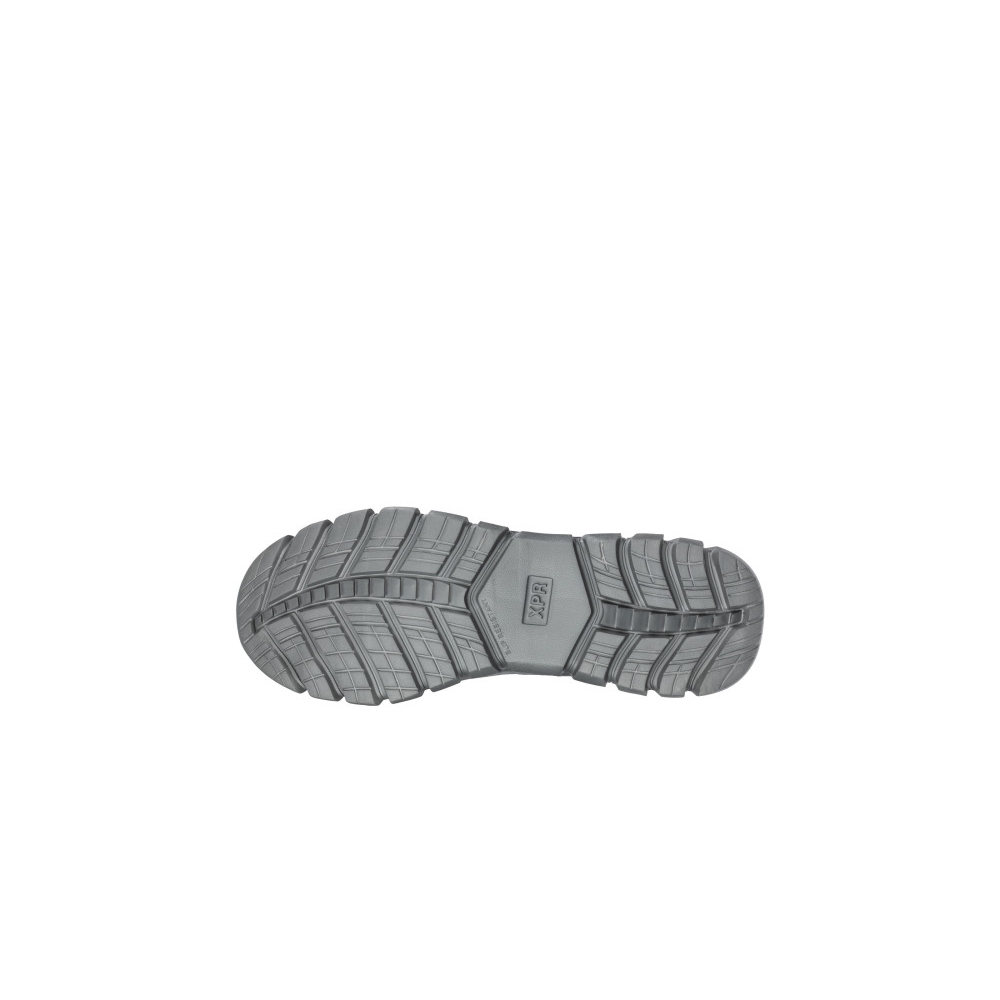 Scarpe antinfortunistiche Levitate Grey Albatros, colore: nero e grigio, tomaia SAFETY KNIT® , tessuto 3D.
