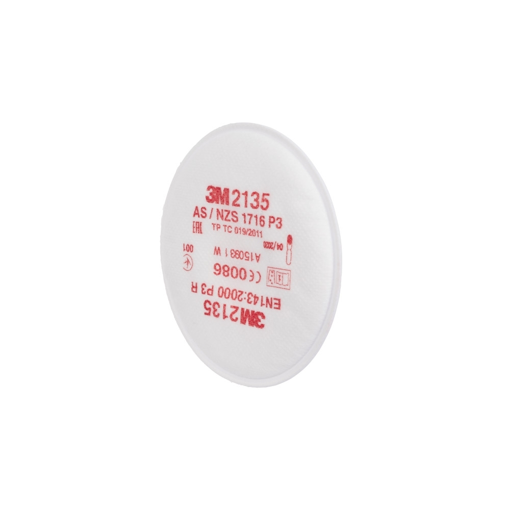 Filtro antiparticolato 3M, P3, 2135, con attacco a baionetta, guscio morbido, serie 2000