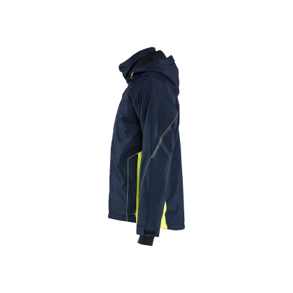 Giacca Imbottita Blaklader, blu/giallo, 100% poliestere Oxford laminato 200 g/m².