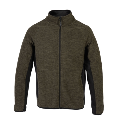 Pile Ginevra JRC, colore: verde militare, 100% poliestere.