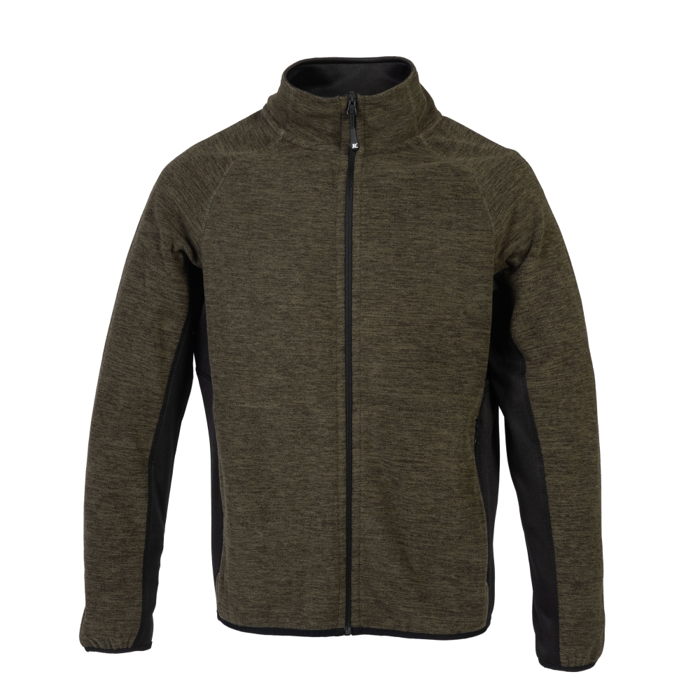 Pile Ginevra JRC, colore: verde militare, 100% poliestere.