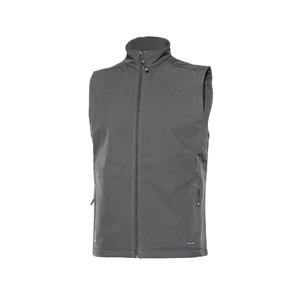Gilet Vestigo Issaline, colore: blu,  gilet in poliestere in membrana in TPU impermeabile e fodera in pile.