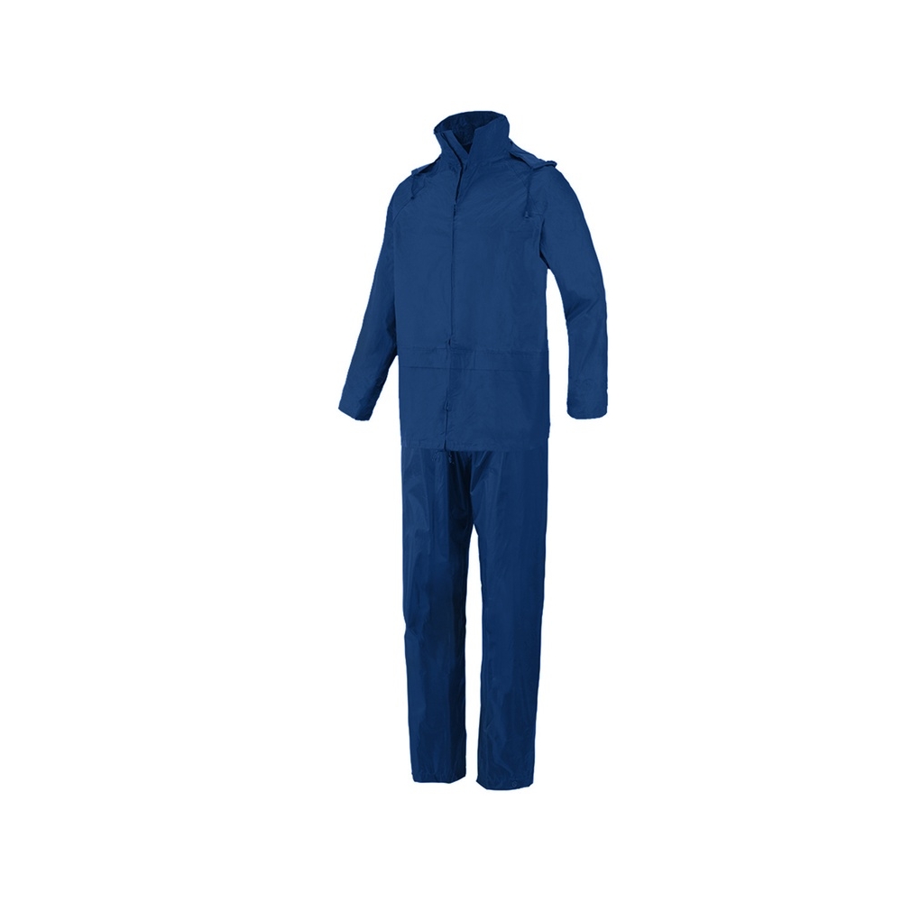 Completo Nylon Spalm. Pvc Issaline, colore: blu, poliestere spalmato di PVC.