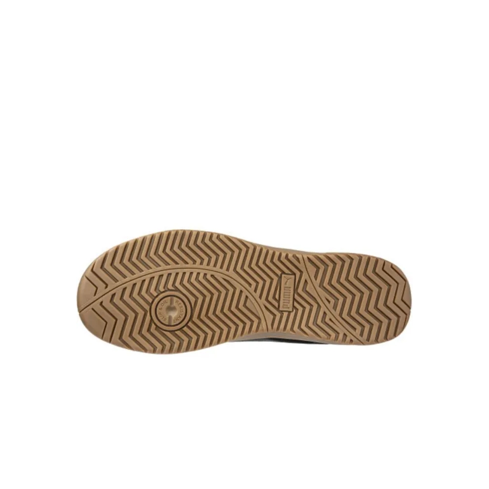 Puma Iconic Blk/Gum Low, colore: nero, suola in gomma, puntale in fibra di vetro  antiperforazione FAP® Lite.