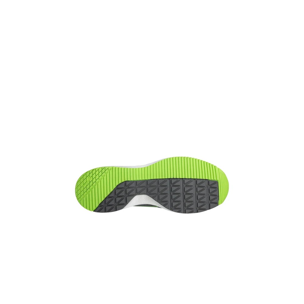 Scarpe antinfortunistiche Slide Grey/Green Puma,  materiale sintetico.