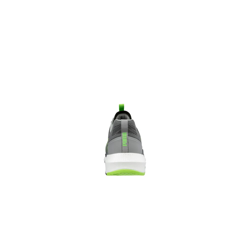 Scarpe antinfortunistiche Slide Grey/Green Puma,  materiale sintetico.
