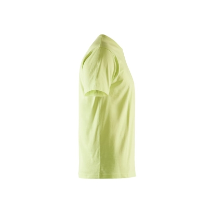 T-shirt, Blaklader, 3525, colore verde lime, 100% cotone, cuciture rinforzate