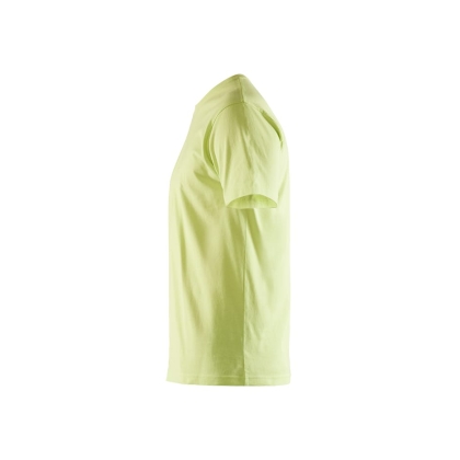T-shirt, Blaklader, 3525, colore verde lime, 100% cotone, cuciture rinforzate