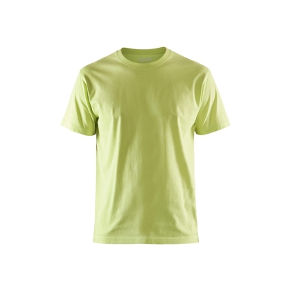 T-shirt, Blaklader, 3525, colore verde lime, 100% cotone, cuciture rinforzate