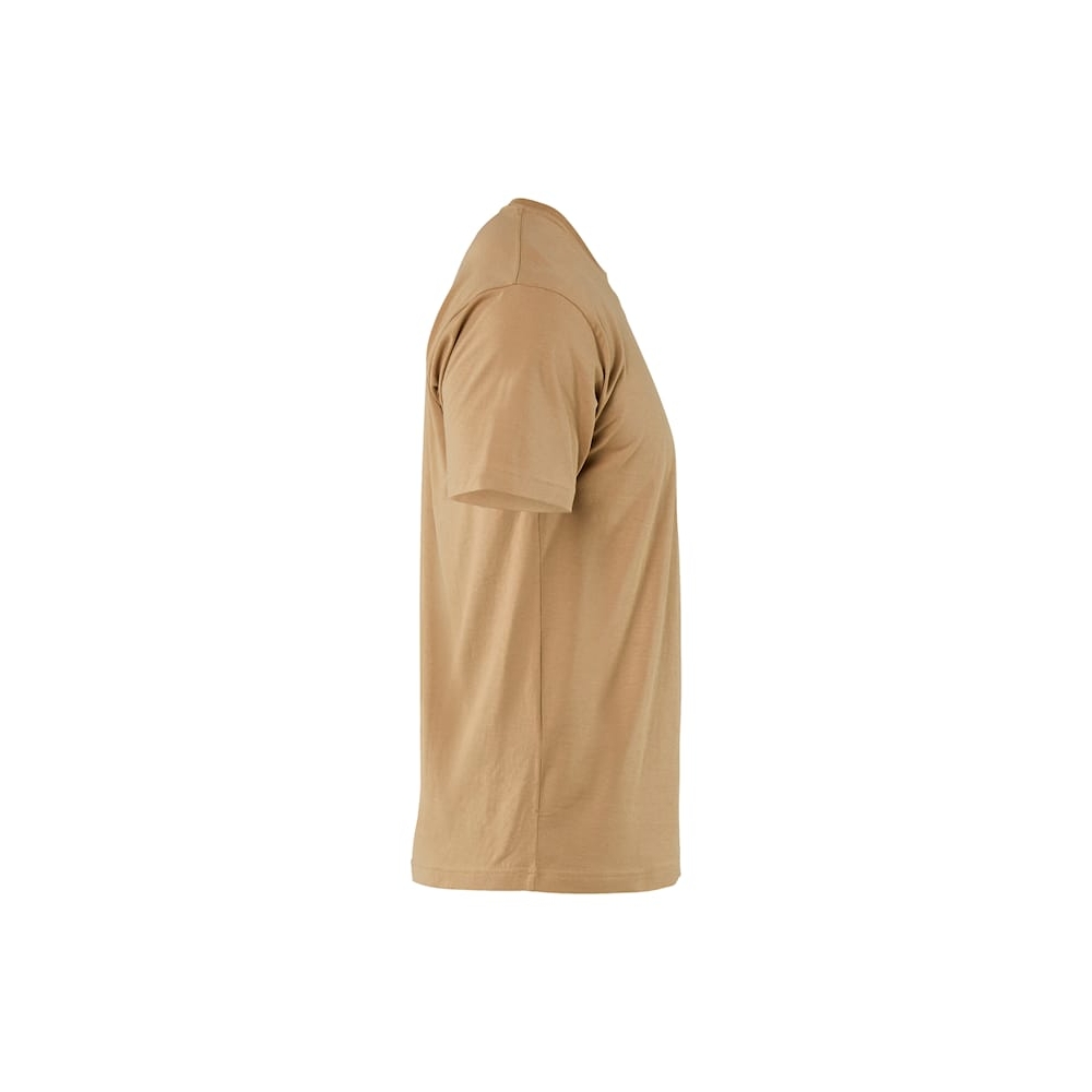 T-shirt, Blaklader, 3525, colore marrone, 100% cotone, cuciture rinforzate