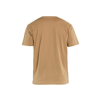 T-shirt, Blaklader, 3525, colore marrone, 100% cotone, cuciture rinforzate