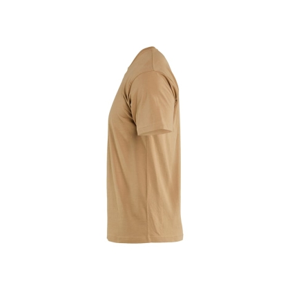 T-shirt, Blaklader, 3525, colore marrone, 100% cotone, cuciture rinforzate