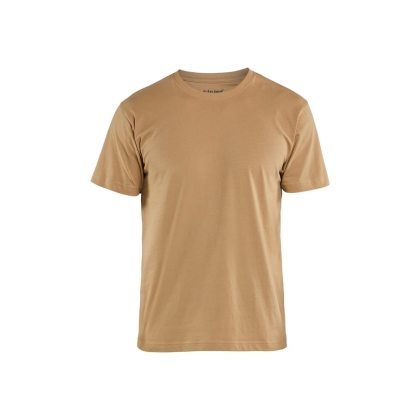 T-shirt, Blaklader, 3525, colore marrone, 100% cotone, cuciture rinforzate