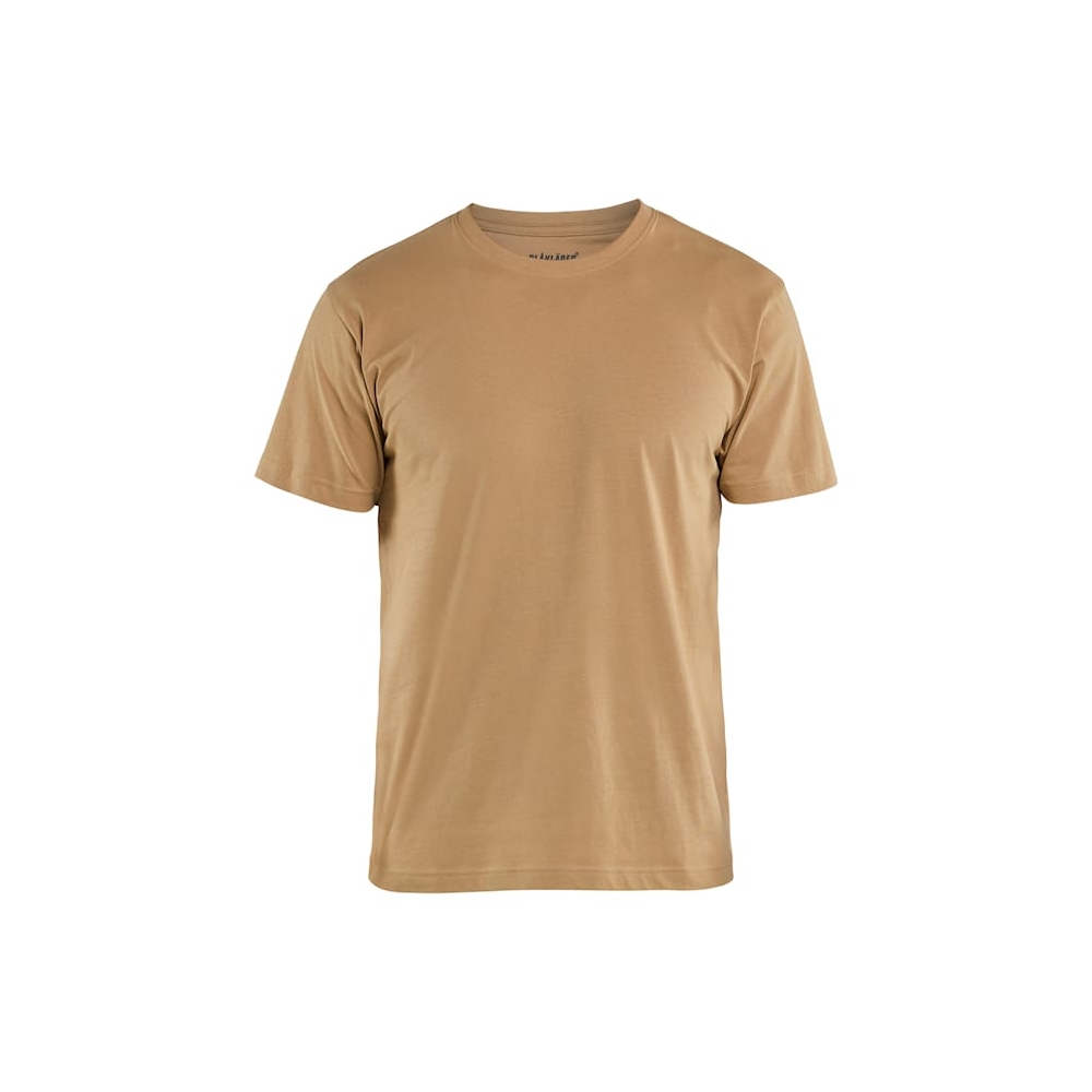 T-shirt, Blaklader, 3525, colore marrone, 100% cotone, cuciture rinforzate
