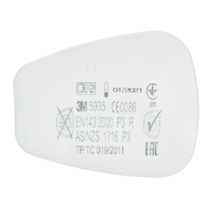 Filtro antiparticolato 3M, P3, 5935, guscio morbido, serie 5000