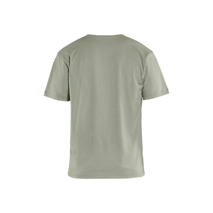 T-shirt, Blaklader, 3525, colore verde chiaro, 100% cotone, cuciture rinforzate