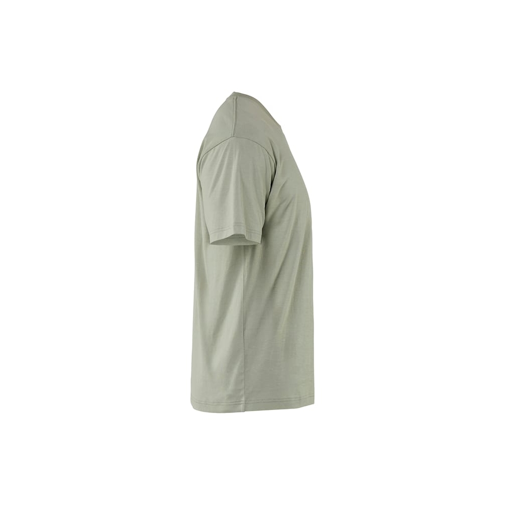 T-shirt, Blaklader, 3525, colore verde chiaro, 100% cotone, cuciture rinforzate