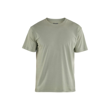 T-shirt, Blaklader, 3525, colore verde chiaro, 100% cotone, cuciture rinforzate