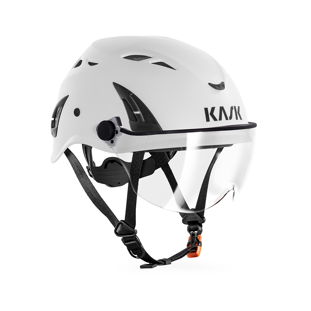 Visiera V2 Plus Kask in policarbonato, antigraffio e antiappannamento.