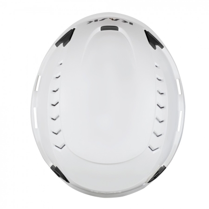 Elmetto Primero Air Kask, calotta esterna in polipropilene  e  calotta interna in schiuma Neopor® Ccycled® by BASF. Bianco