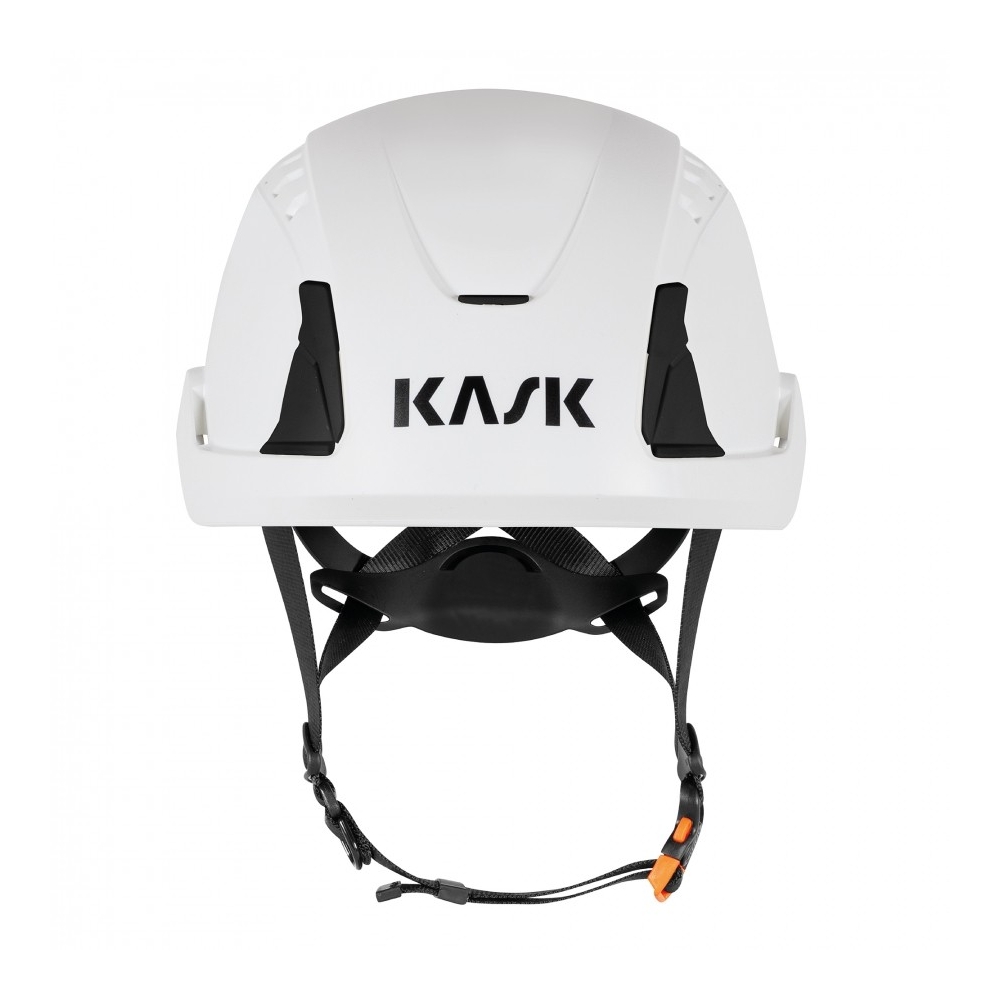 Elmetto Primero Air Kask, calotta esterna in polipropilene  e  calotta interna in schiuma Neopor® Ccycled® by BASF. Bianco