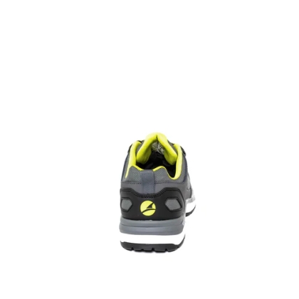 Scarpe antinfortunistiche Puma Safety Shift Low Grey/Yellow con tomaia in materiale sintetico resistente.