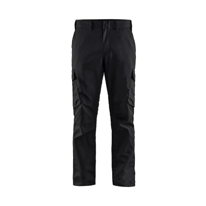 Pantalone Blaklader Industria Stretch 1444 NERO GRIGIO, è ideale per l'industria, manutenzione e qualsiasi ambiente di lavoro