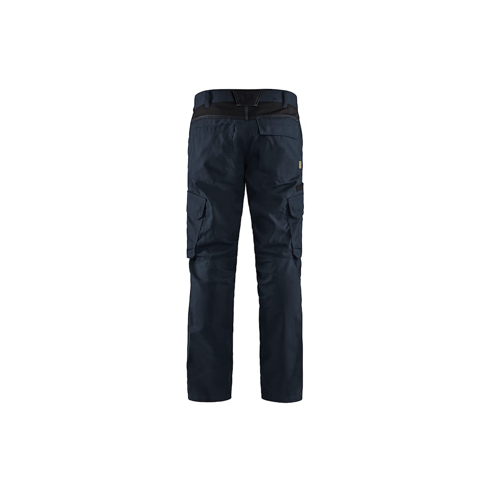 Pantalone Blaklader Industria Stretch 1444 BLU NERO, è ideale per l'industria, manutenzione e qualsiasi ambiente di lavoro