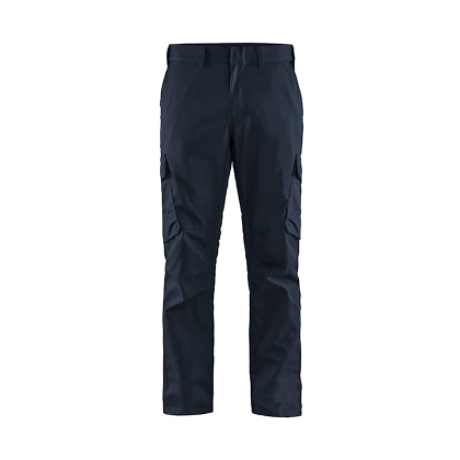 Pantalone Blaklader Industria Stretch 1444 BLU NERO, è ideale per l'industria, manutenzione e qualsiasi ambiente di lavoro