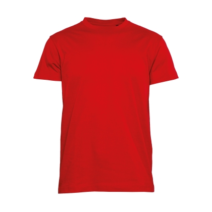 T-Shirt JRC Argentina Heavy man cotone, rossa.
