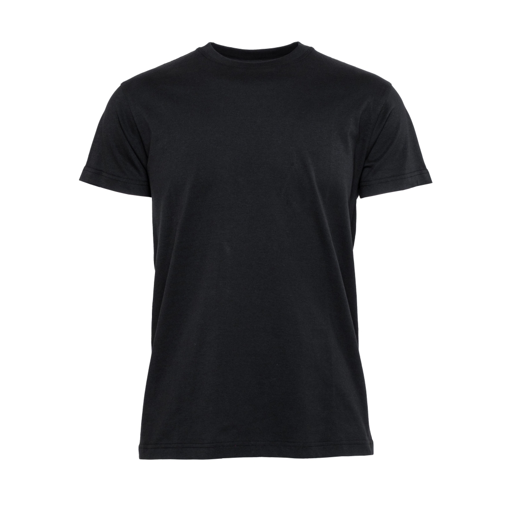 T-Shirt JRC Argentina Heavy man cotone, nera.