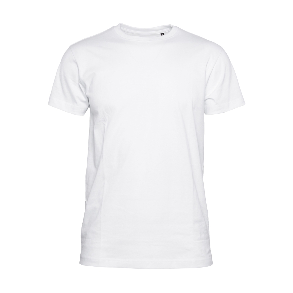 T-Shirt JRC Argentina Heavy man cotone, bianca.