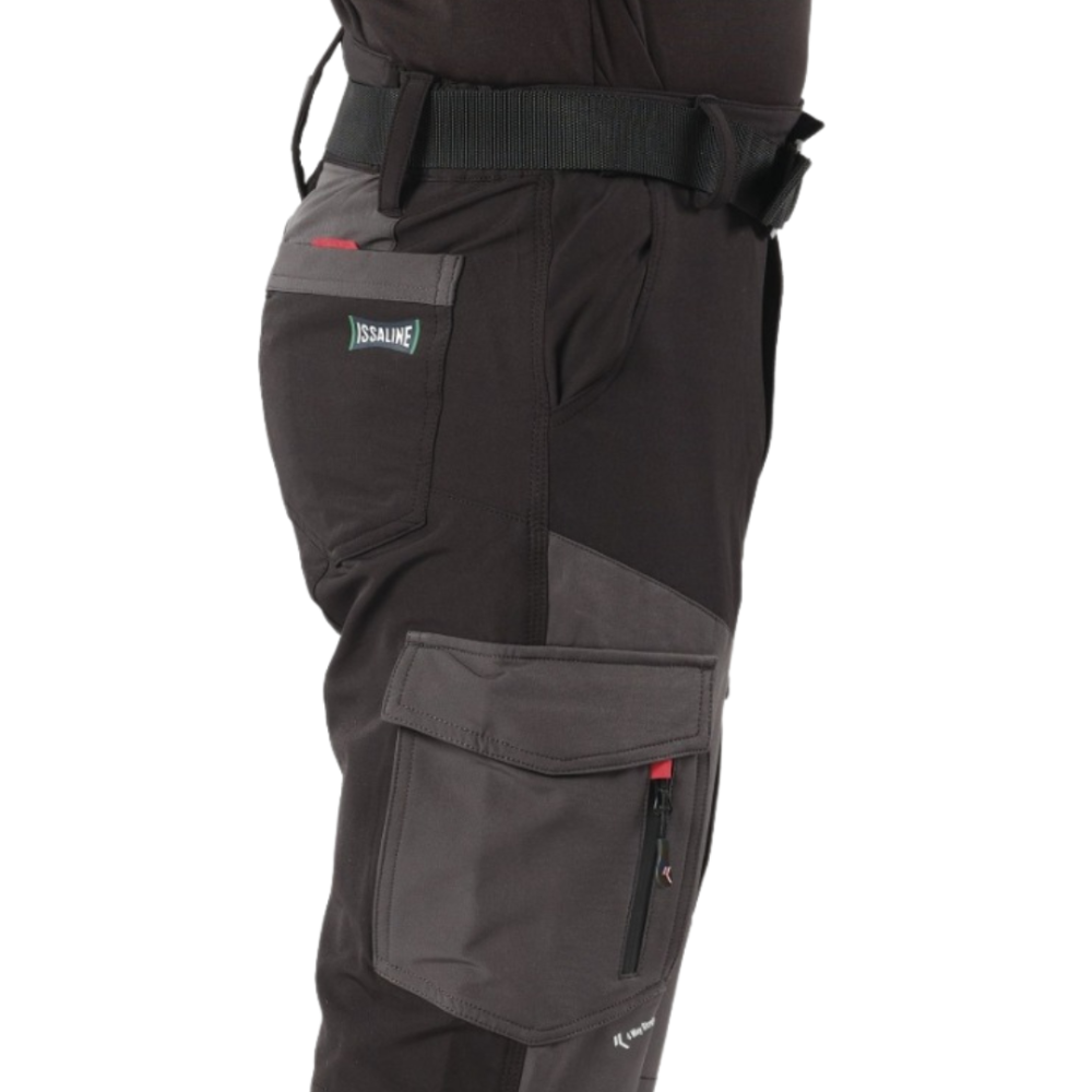 Bermuda ISSA Wise 9059B, tessuto elasticizzato 4 way, quattro stagioni.