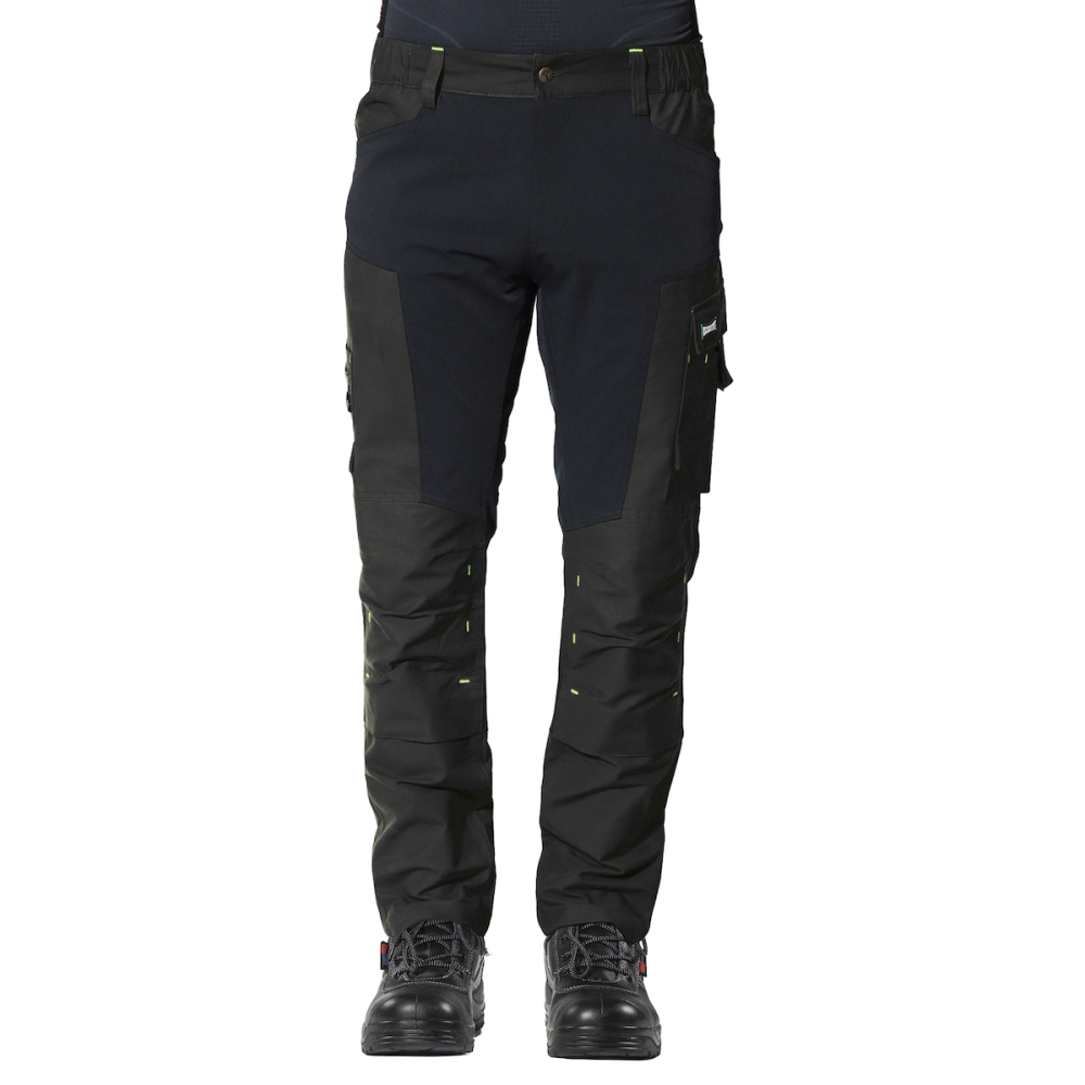 Pantalone Issaline Flexard 8022B 64% cotone e 36% nylon. nero